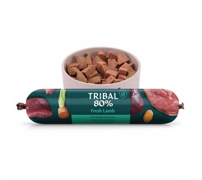 Gurmaniška dešra šunims su šviežia ėriena „Gourmet Sausage 80% Fresh Lemb“, TRIBAL5