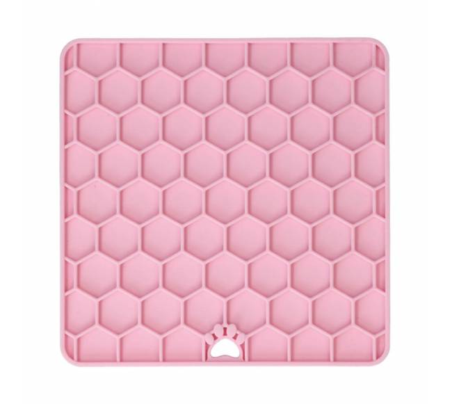 Laižymo kilimėlis šunims „Fun - Relax Lick Mat“, rožinis1