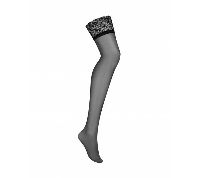 Obsessive Prisegamos kojinės su nėrinių juosta CHEMERIS STOCKINGS2