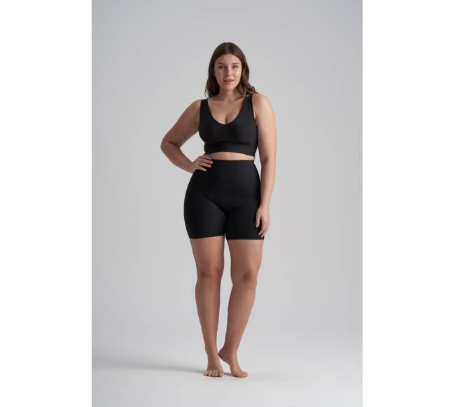 ByeBra Lengvos kompresijos besiūliai formuojantys šortukai INVISIBLE SHORT BLACK5