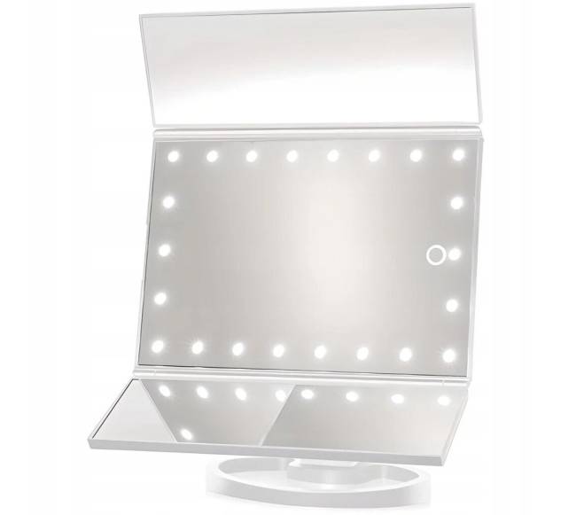 LED makiažo veidrodis su padidinamu stiklu6