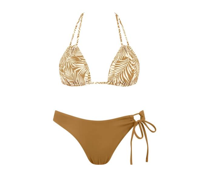 MrMiss Bikini maudymosi kostiumėlis BROWN SUGAR FLORAL2