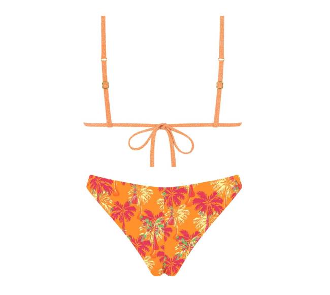 MrMiss Bikini maudymosi kostiumėlis METALLIC ORANGE MIX3