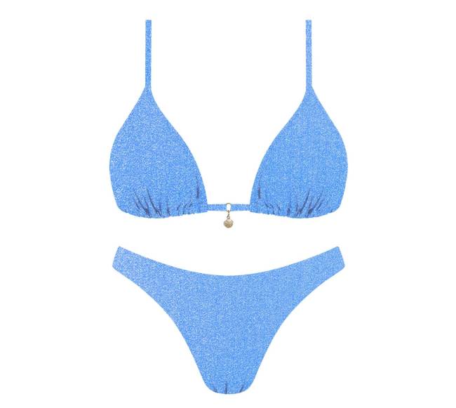 MrMiss Bikini maudymosi kostiumėlis METALLIC BLUE3