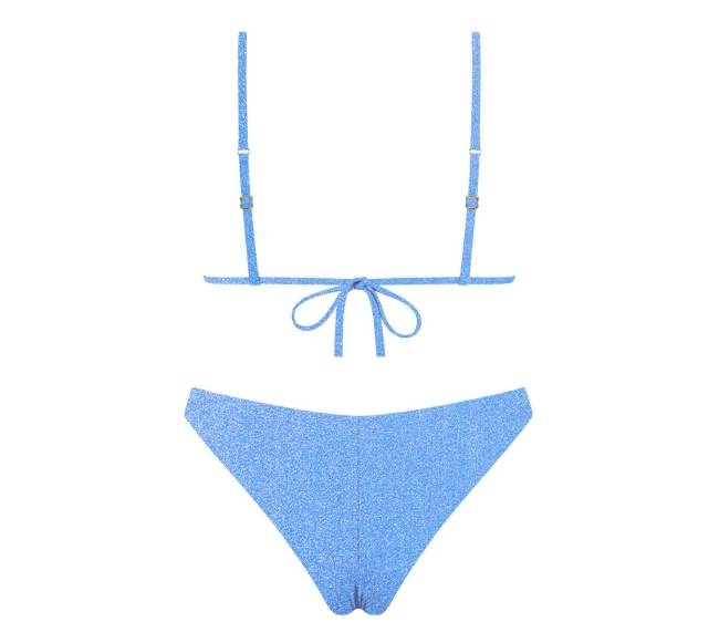 MrMiss Bikini maudymosi kostiumėlis METALLIC BLUE4
