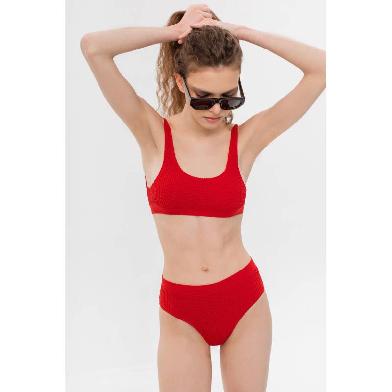 SiaWear RIB bikini maudymosi kostiumėlis OCEAN RIB LOVED SET LAVA0