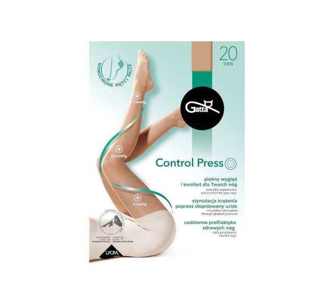 Gatta Kompresinės pėdkelnės CONTROL PRESS NERO, 20 den.6