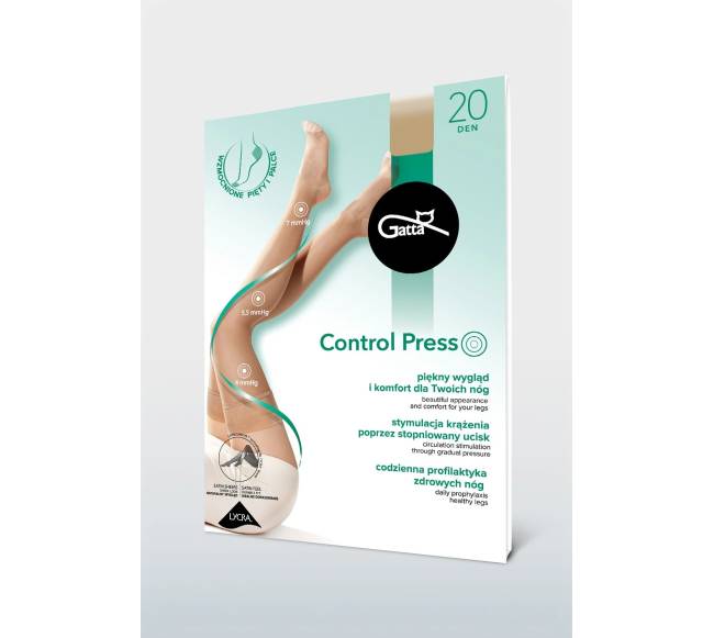 Gatta Kompresinės kojinės CONTROL PRESS 20 den.1