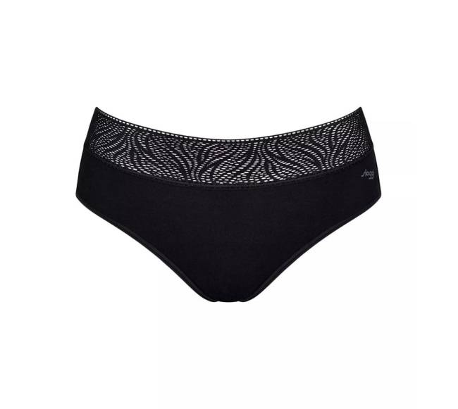 Sloggi Menstruacinės modalo kelnaitės PERIOD MEDIUM HIPSTER BLACK, vidutinio sugeriamumo4