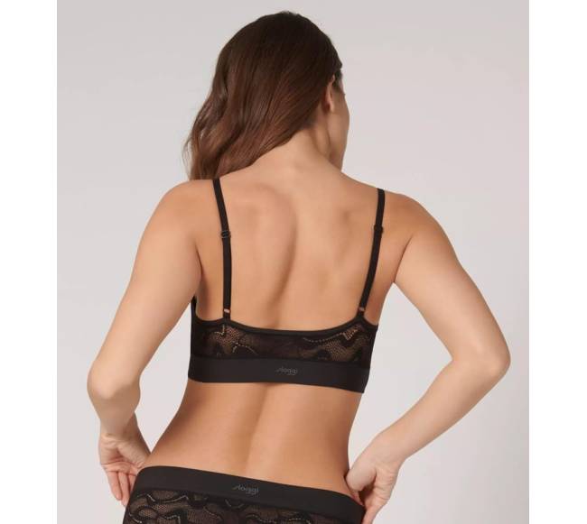 Sloggi Apatinių komplektas GO ALLROUND LACE P BLACK3