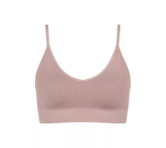 Sloggi Braletė su pakietinimu ir alavijo mikrokapsulėmis EVER INFUSED ALOE BRALETTE FOGGY MAUVE3