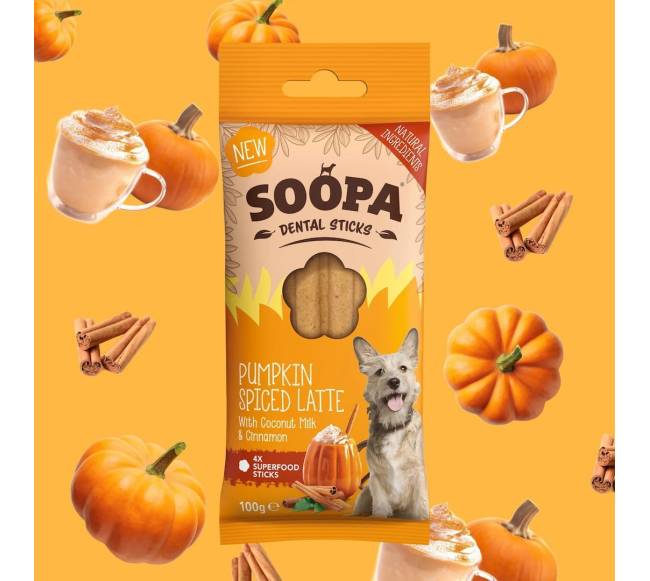 Pumpkin Spiced Latte Sticks lazdelės šunims0