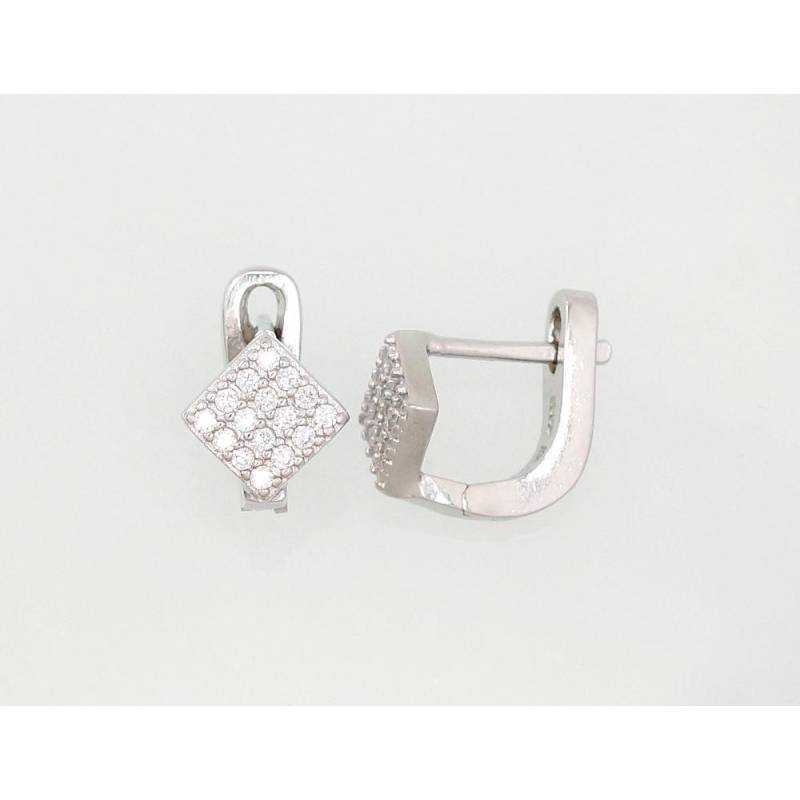 Sidabriniai auskarai anglišku užsegimu, Metalas: Sidabras, Praba: 925,0