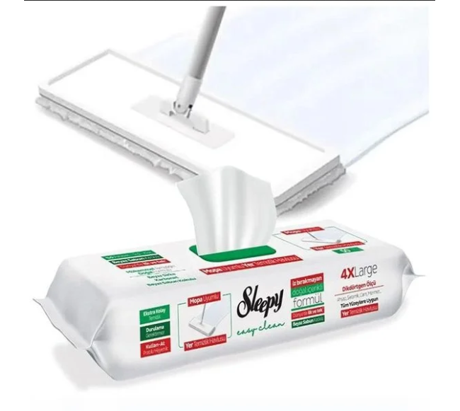 Sleepy servetėlės grindims...