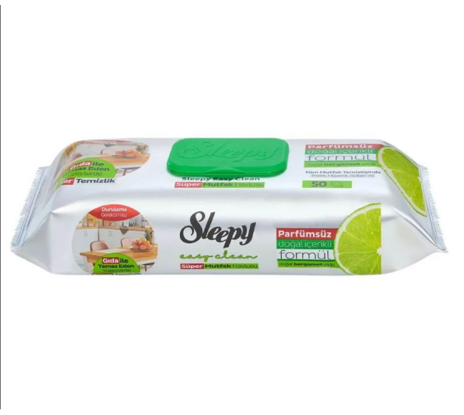 Drėgnos servetėlės...