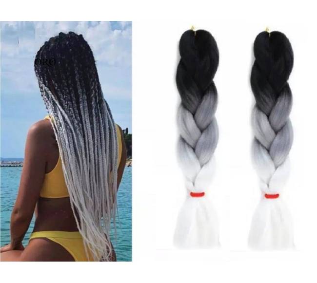 Plaukų pluoštas kasyčių...