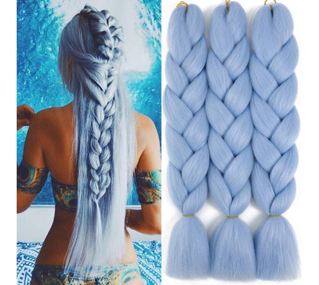 Plaukų pluoštas kasyčių...