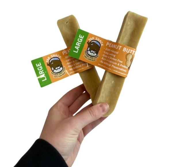 Jako sūris šunims su riešutų sviestu, YAK SNACK, L dydis1