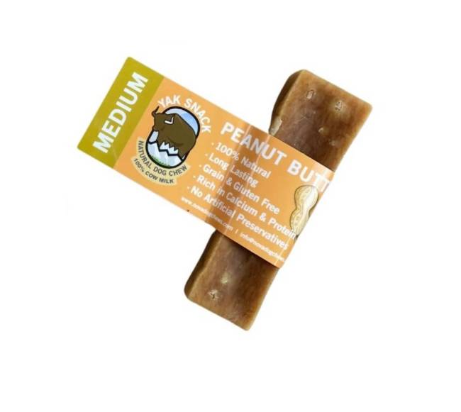 Jako sūris šunims su riešutų sviestu, YAK SNACK, M dydis0