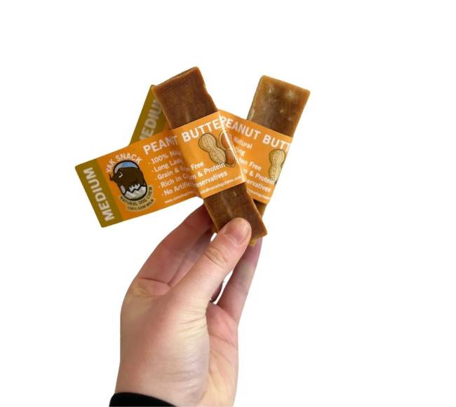 Jako sūris šunims su riešutų sviestu, YAK SNACK, M dydis1