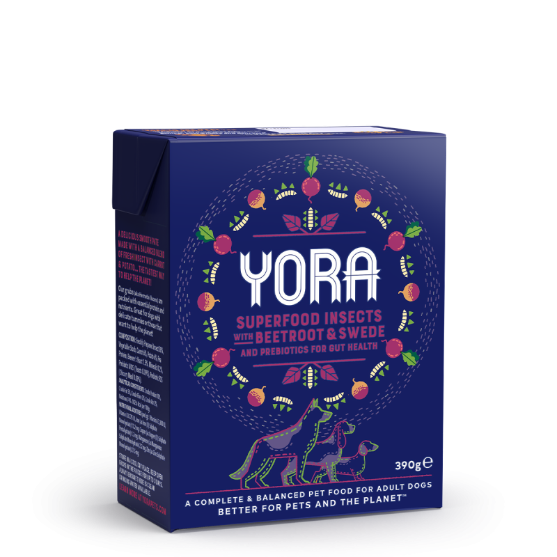 Yora hipoalerginis šunų paštetas su burokėliais ir ropėmis0