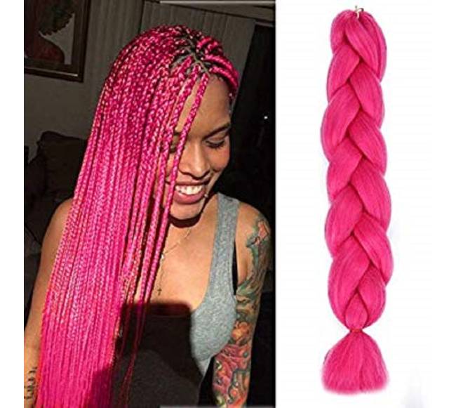 Plaukų pluoštas kasyčių...