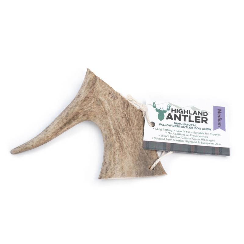 Danieliaus ragas šunims – Highland Fallow Antler – M dydis 76–150 g0