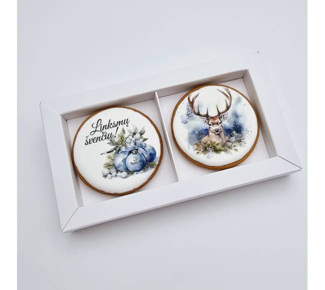 Dekoruotų sausainių...