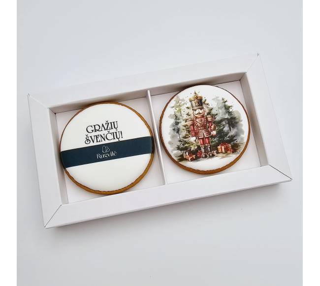 Dekoruotų sausainių...