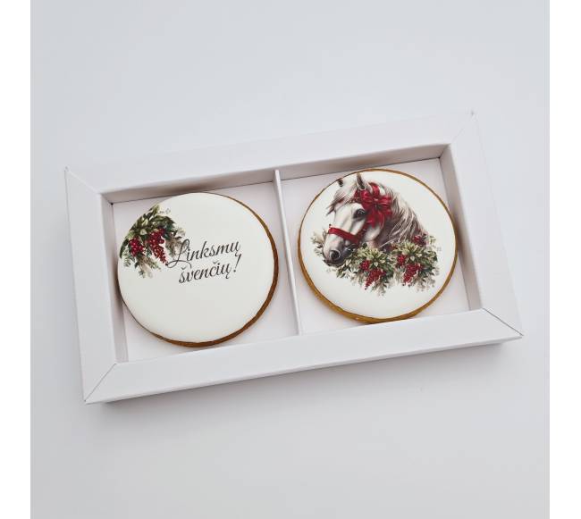 Dekoruotų sausainių...