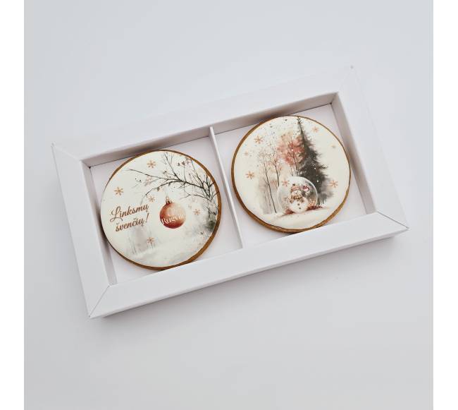 Dekoruotų sausainių...