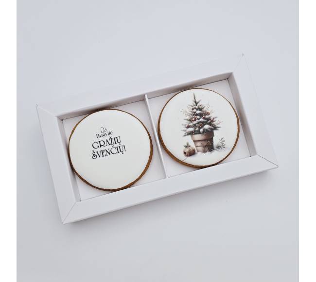 Dekoruotų sausainių...