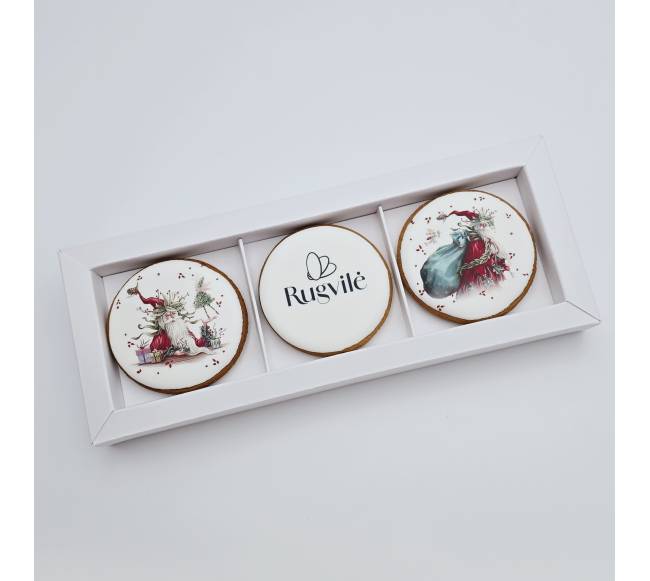 Dekoruotų sausainių...