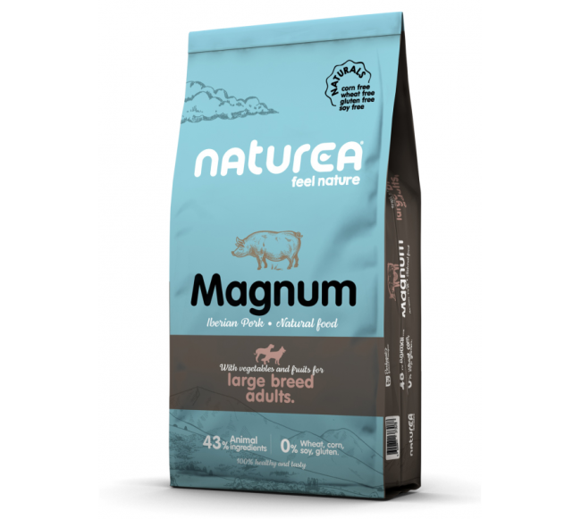 Sausas maistas suaugusiems didelių veislių šunims su kiauliena – Naturea Naturals Adult Large B0