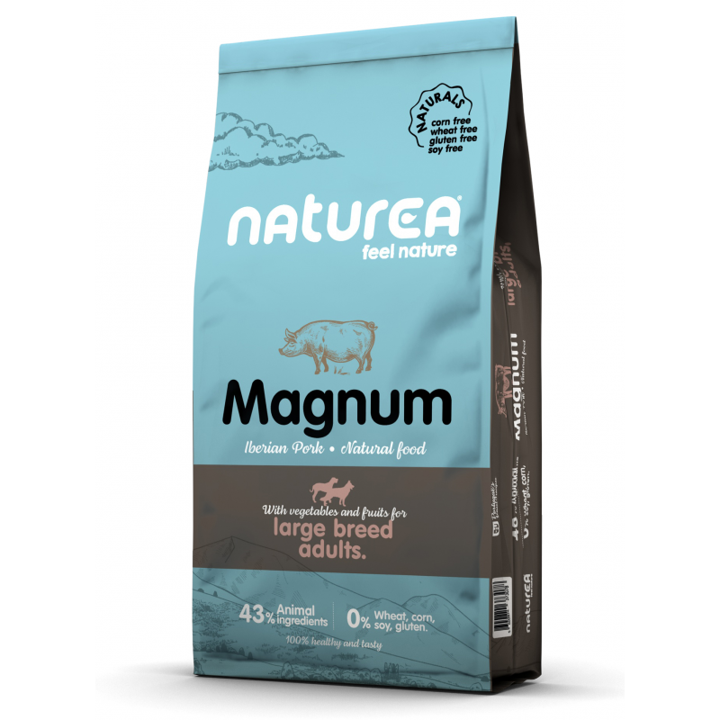 Sausas maistas suaugusiems didelių veislių šunims su kiauliena – Naturea Naturals Adult Large B0