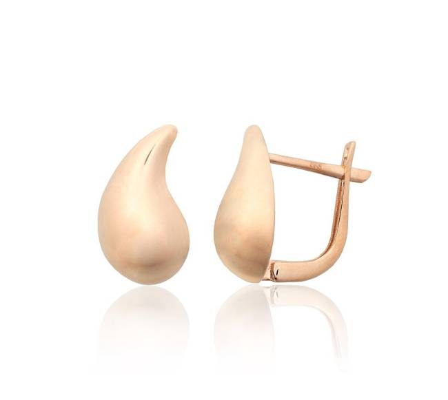 Auksiniai auskarai ant cilindrinės spynos0