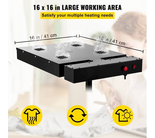 Šilkografijos džiovintuvas 40x40cm marškinėliams4