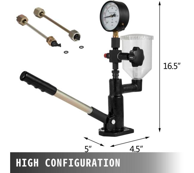 Dyzelinio purkštuvo slėgio testeris5