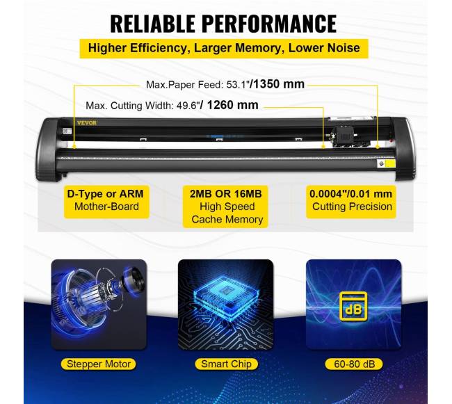 Vinilo pjaustytuvas su stovu 1350 mm2