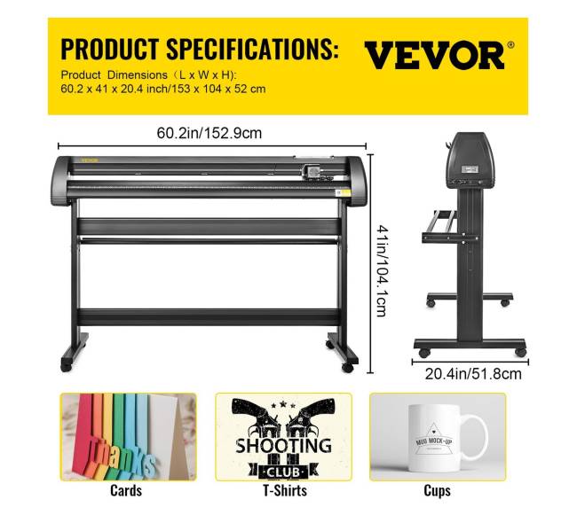 Vinilo pjaustytuvas su stovu 1350 mm6