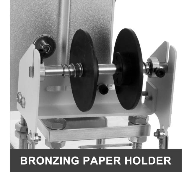 Karšto folijos štampavimo mašina su slankikliu 10x13cm2