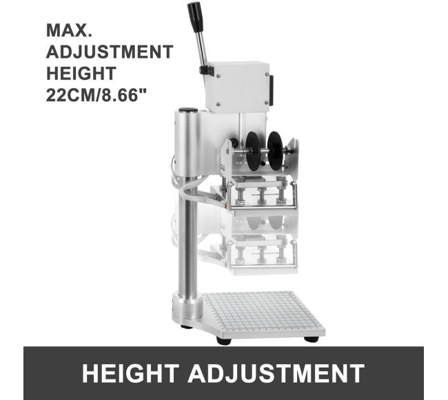 Karšto folijos štampavimo mašina su slankikliu 10x13cm6