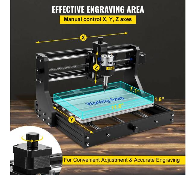 CNC 3018 pro 500mw mini lazerinis graviratorius3