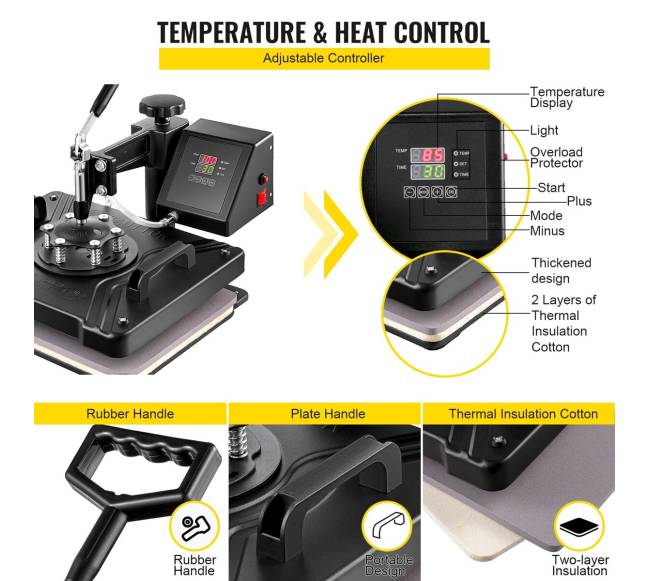 5 viename šilumos presas su priedais2