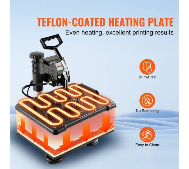 8 in 1 šilumos spaudimo presas 38x30cm4