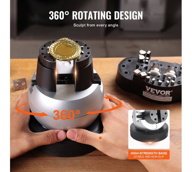 Graviravimo presas su guminiu pagrindu4