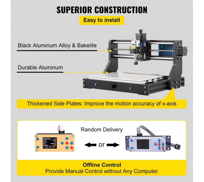 CNC 3018 Pro su GRBL valdymu graveris5