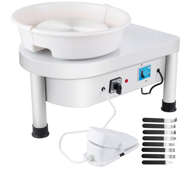 Elektrinis keramikos žiedimo ratas 25 cm0