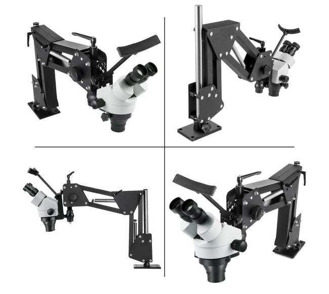 mikroskopas su 76 mm lęšiu ir spyruokliniu laikikliu2
