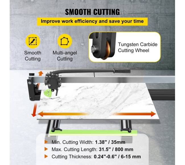 79 cm mėlyna rankinė plytelių pjaustyklė su lazeriu2